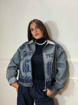 GIACCA DENIM VELO