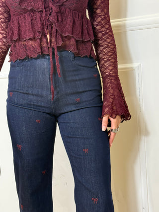 JEANS FIOCCHETTO