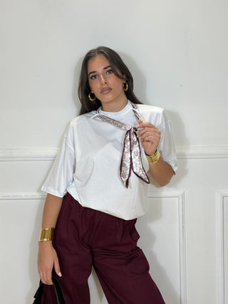 T-SHIRT FOULARD