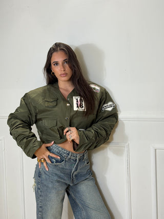 BOMBER CROP STEMMI