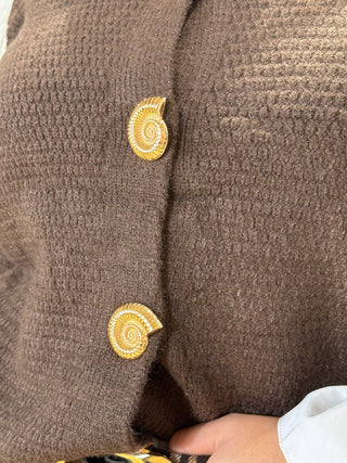 CARDIGAN CONCHIGLIA