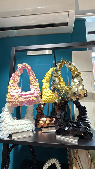 BORSA GRANDE PAILLETTES