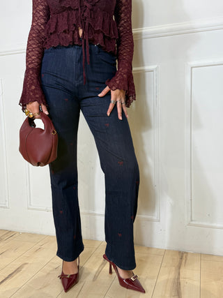 JEANS FIOCCHETTO