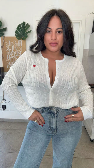 CARDIGAN CUORE