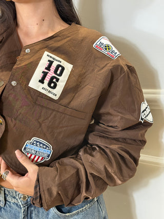 BOMBER CROP STEMMI