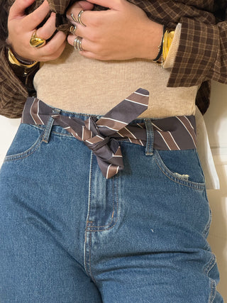 JEANS CRAVATTA
