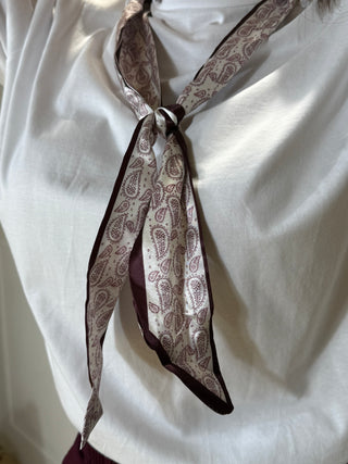 T-SHIRT FOULARD