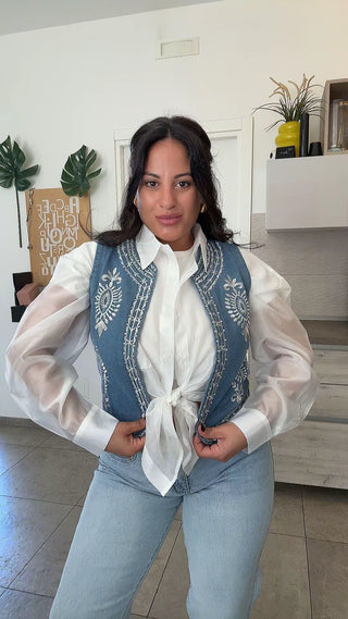 GILET DENIM