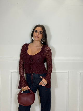 CAMICIA MERLETTO