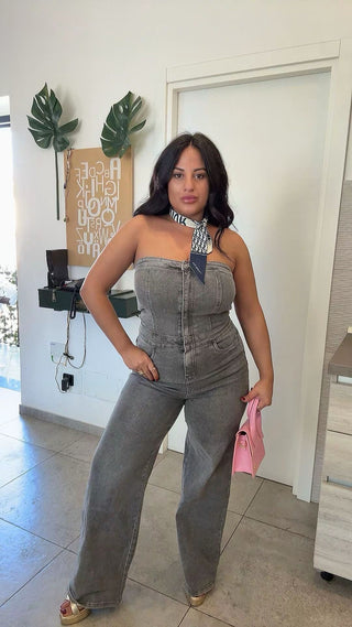 TUTA FASCIA DENIM