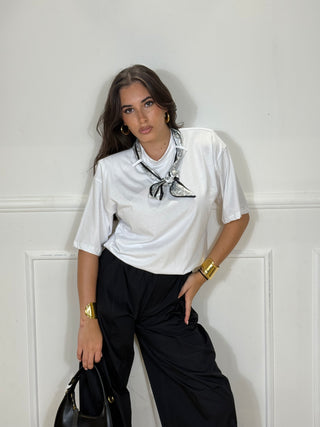 T-SHIRT FOULARD